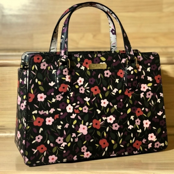 🔥NWT Kate Spade Reese Laurel Boho Floral Satchel - Picture 3 of 6